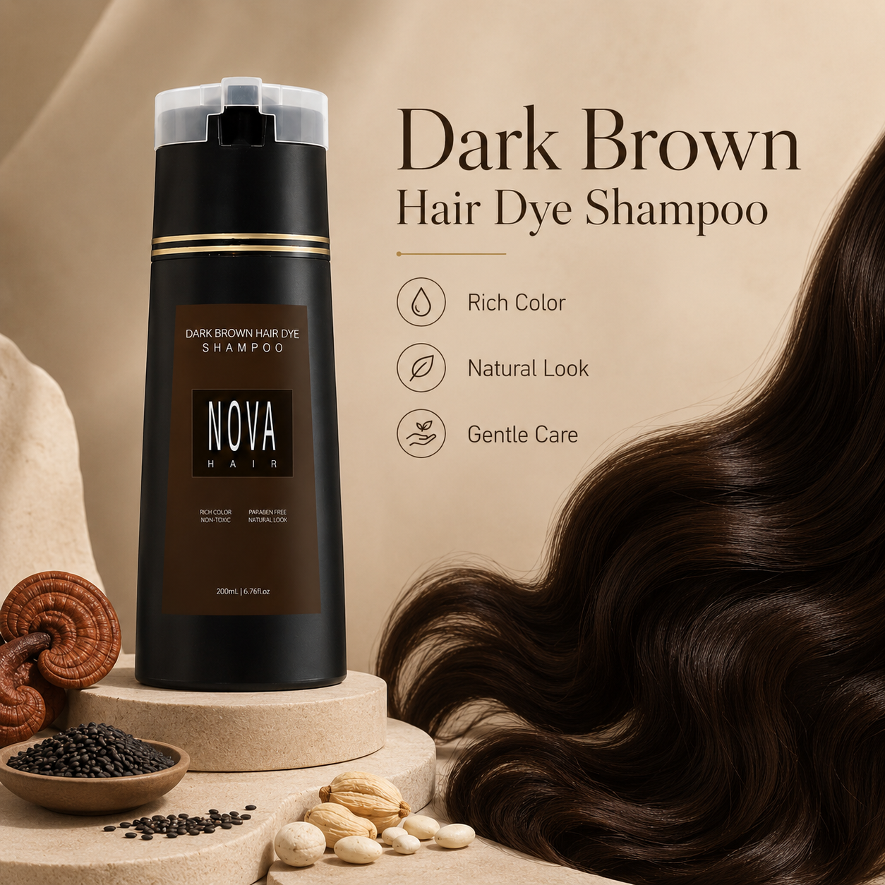 Nova Hair™ Instant Dye Shampoo